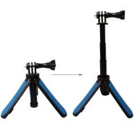 Multifunctionele opvouwbare statief houder Selfie monopod stick voor GoPro HERO5 Session/5/4 Session/4/3 +/3/2/1 Xiaoyi sport cameras lengte: 12-23c
