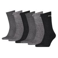 Puma Sportsokken Antraciet/Grey 6-pack-47/49
