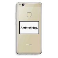 Ambitchious: Huawei Ascend P10 Lite Transparant Hoesje Ambitchious: Huawei Ascend P10 Lite Transparant Hoesje