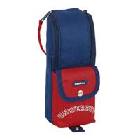 Schoolpennenzak Safta University Rood Marineblauw (6 x 21 x 6 cm)