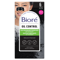 Biore Oil Control Natural Charcoal Poriestrips