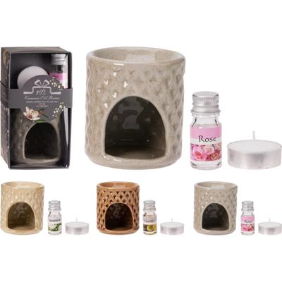 Home & Styling Oliebranderset 3-delig