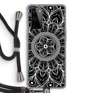 Roses Are Red: OnePlus 9 Pro Transparant Hoesje met koord