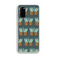 Sansevieria: Samsung Galaxy S20 Transparant Hoesje