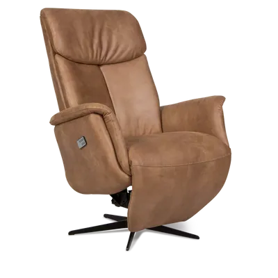 Relaxfauteuil (large) Roskilde - Cognac Kentucky