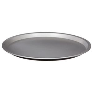 Pizza bakken bakplaat/bakgerei Backery Pro - metaal - anti-aanbak laag - zwart - 32 cm