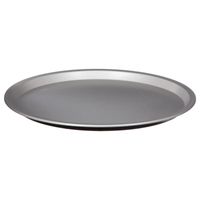 Pizza bakken bakplaat/bakgerei Backery Pro - metaal - anti-aanbak laag - zwart - 32 cm