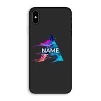 Abstract Spectrum: iPhone XS Max Biologisch afbreekbaar hoesje