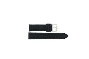 Horlogeband Universeel JD013 Silicoon Zwart 26mm
