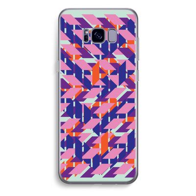 Skew Blush 3: Samsung Galaxy S8 Plus Transparant Hoesje