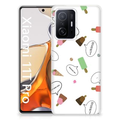 Xiaomi 11T | 11T Pro | Siliconen Case | IJsjes