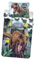 Jurassic World Dekbedovertrek Roar Glow in the dark 140 x 200 cm