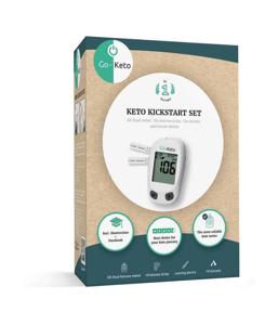 Go-Keto Ketonen Glucose Meter Kickstart Set (incl. 10 ketonen strips)