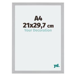 Fotolijst 21x29,7cm A4 Zilver Mat MDF Mura