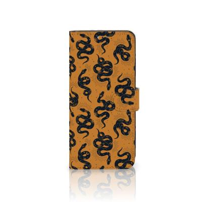 Telefoonhoesje | Met pasjeshouder | voor OPPO A77 5G | A57 5G Snakes
