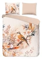 Good Morning Dekbedovertrek "vogel en bloemen" - Multi - (240x200/220 cm) - Katoen