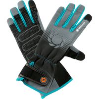 Gardena 11540-20 beschermende handschoen Tuinhandschoenen Zwart, Blauw, Grijs Katoen, Elastaan, Nylon, Polyester, Polyurethaan - thumbnail