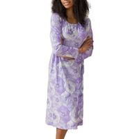 Trofe Soft Rose Long Sleeve Nightdress - thumbnail