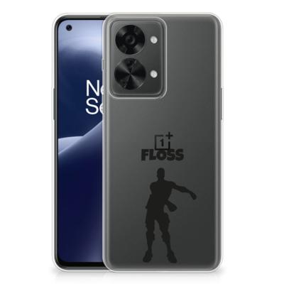 OnePlus Nord 2T Telefoonhoesje met Naam Floss OnePlus Nord 2T Telefoonhoesje met Naam Floss