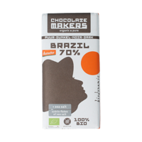 Brazil 70% puur demeter bio 80 Gram