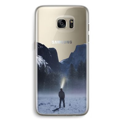 Wanderlust: Samsung Galaxy S7 Edge Transparant Hoesje