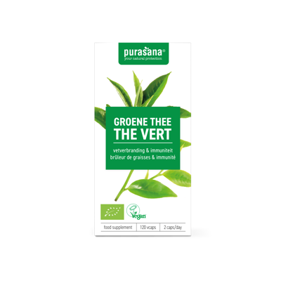 Purasana Supplementen Classic Groene Thee Capsules 120 Capsules