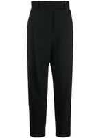 TOTEME pantalon Deep Pleat en laine - Noir