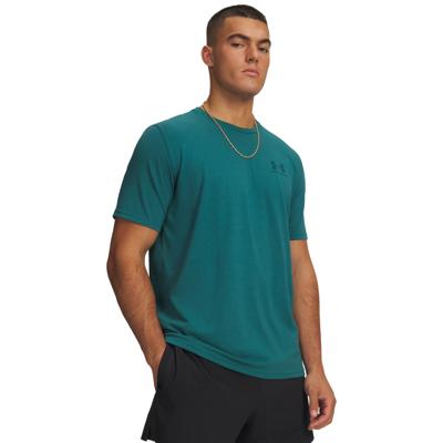 Under Armour Left Chest Logo T-Shirt Turquoise Under Armour Left Chest Logo T-Shirt Turquoise