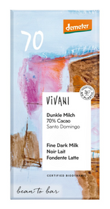 Vivani Pure Chocolade 70% Cacao