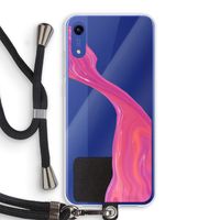 Paarse stroom: Honor Play 8A Transparant Hoesje met koord