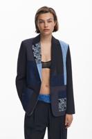 Patchwork-colbert - BLACK - M