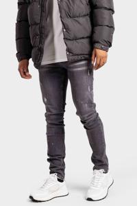 Malelions Stained Jeans Heren Grijs - Maat 27 - Kleur: Grijs | Soccerfanshop