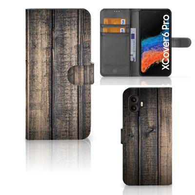 Samsung Galaxy Xcover 6 Pro | Book Style Case | Steigerhout