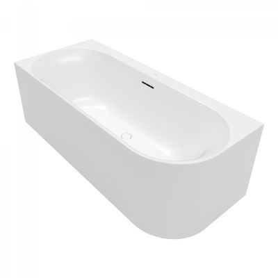 Villeroy & Boch Loop & friends hoekbad - 170x75cm - hoek links - acryl Wit alpin glans uba170lof9cl00v-01