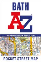 Stadsplattegrond Pocket Street Map Bath | A-Z Map Company