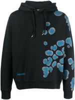 DSQUARED2 hoodie à imprimé tie-dye - Noir