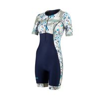 Zone3 Activate plus korte mouw trisuit Sand Storm dames M