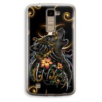 Huilende Wolf: LG K10 (2016) Transparant Hoesje