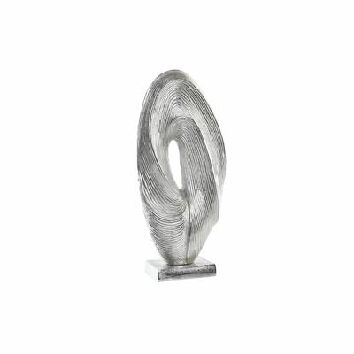 Decoratieve figuren DKD Home Decor 20 x 9 x 44 cm Abstract Zilverkleurig Modern