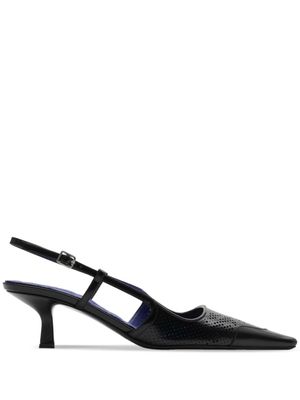 Burberry escarpins Chisel 50 mm à bride arrière - Noir