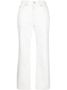 Alexander Wang jean à coupe droite - Blanc