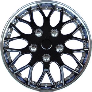 Wieldoppenset Missouri 13-inch chroom/zwart PP9703CB