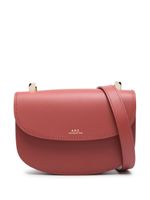 A.P.C. mini sac porté épaule Genève en cuir - Rouge