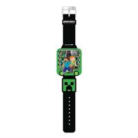 Minecraft Speel en Leer Horloge Groen/Zwart