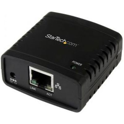 StarTech.com 10/100 Mbit/s Ethernet naar USB 2.0 Netwerk LPR Printserver