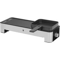 WMF 0415170011 Tafelgrill Elektrisch Met handmatige temperatuursinstelling Zwart, Zilver WMF 0415170011 Tafelgrill Elektrisch Met handmatige temperatuursinstelling Zwart, Zilver