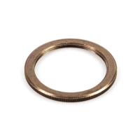 Oud Engels messing ring voor E27 fitting voor metalen fittingen Oud Engels messing ring voor E27 fitting voor metalen fittingen