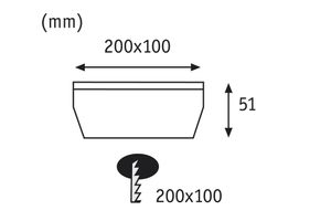 Paulmann Set vloerinbouwlampen Solar Box LED Edelstaal, set van 1