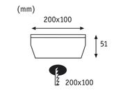 Paulmann Set vloerinbouwlampen Solar Box LED Edelstaal, set van 1 - thumbnail