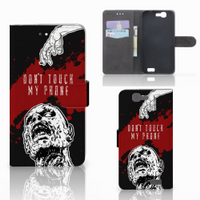 Huawei Ascend G7 Portemonnee Hoesje Zombie Blood - thumbnail